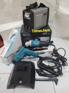 Paket Mesin Las VICI 450Watt +Gerindra+Bor MAKITA