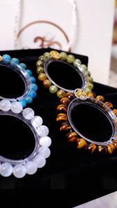 Ngọc Đan Tâm - Vòng Tay Mặt Trời Bánh Xe 5-7mm 5A Phối Charm Bánh Xe Pháp Luân Nhỏ - Mệnh Hỏa & Mệnh Thổ