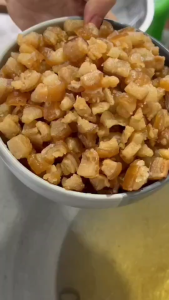 แคบหมูกึ่งสำเร็จรูปแคบหมูทอดเองขนาด200ก ไม่ติดเค็ม คีโตทานได้