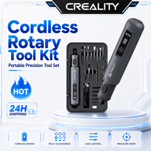 Creality | Creality Cordless Rotary Tool Kit 3.7V 1500mAh 6-Speed Adjustable Mini Electric Grinder Polishing Tool for 3D Printer Accessorie