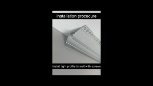 Cove Light Profile Channel 5200 | Seamless Reversible Design | LED Strip | COB Light Strip | Smart Control