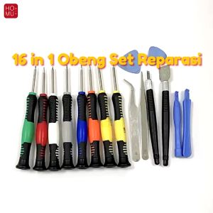 POWER Obeng Set 16 in 1 Reparasi Smartphone Handphone