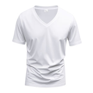Mens Quick-Drying V-Neck T-Shirt American Summer Breathable Casual Sporty Personalized Short-Sleeved Tee for Active Wear