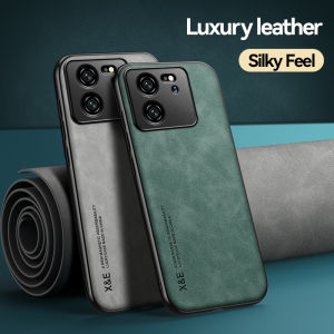 Luxury Leather Case For Xiaomi Mi 13T 12T 11T 10T Pro Cover With Metal Plate Support Car Hold