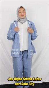 Rain City Jas Hujan Stelan Lotus - 69129