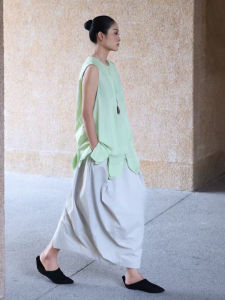 BOGUDU | Summer Casual Outfit Set Petal Top Lantern Skirt