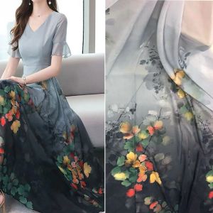 Lelang kain motif isi 3 meter lebar 120 cm / Kain sifon sutra / Bahan Chiffon Halus Tipis Trasparan Halus Lembut / iyam collection
