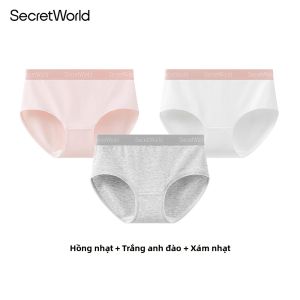 Secret World | Quần Lót Nữ Chống Khuẩn Bông Mềm A-class