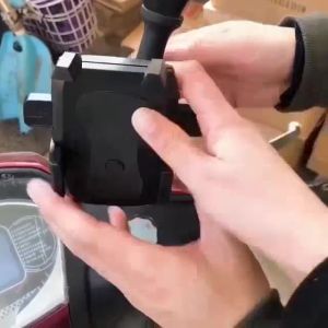 JE.ID Phone Holder HP SEPEDA UNIVERSAL 360 Derajat Bike Phone Holder Stang Motor