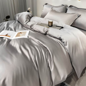 WUYINLIANGPIN | Cooling Tencel Bed Sheet Set Smooth Silk Feel