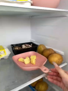 Butter Dish with Lid Butter Dividing Storage Box Container Kitchen Storage Seal Butter Splitting Box Cheese Keeper Box