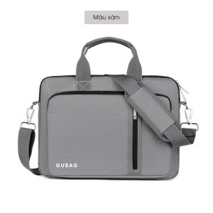 Cặp đựng laptop công sở cho nam có dây đeo chéo tiện lợi cặp văn phòng cao cấp đựng máy tính 13 inch 14 inch 156 inch Gu Bag