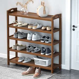 Mr. Bamboo Shoe Rack Organizer: A Compact & Multi-Layer Solution
