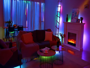 Smart WiFi RGB LED Strip Lights 5M/20M - App & Remote Control Color Changing Rope Light Music Sync Flexible Tape Light for Bedroom TV Party DIY Home Decor Waterproof IP65  Safe Voltage