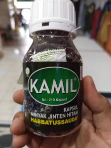 Kamil Habbatussauda Kapsul Imun & Kesehatan || Kamil Minyak Jinten Hitam Herbal Alami 70/210 Kapsul