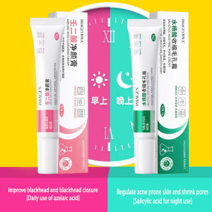 Axit Salicylic thu hẹp lại lỗ chân lông Kem loại bỏ mụn đầu đen lỗ chân lông kem mụn trứng cá loại bỏ Azelaic Axit Gel Mụn Kem tẩy