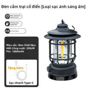 Đèn Dã Ngoại Pin Sạc Dài