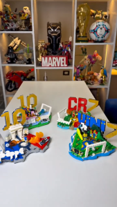 [BrickStory] LEGO Editions Soccer Highlights-Lionel Messi 43011/Cristiano Ronaldo 43012/Kylian Mbappé 43013/Vini Jr. 43027