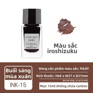 Pilot | Mực Màu Đa Sắc Mịn Không Chứa Carbon Thiên Nhiên
