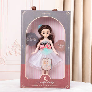 Girl Doll Gift Set 30CM Little Girl Princess Doll Dressing Up Game Children Toy