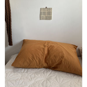 Vintage Style Striped Solid Color Single Cotton Pillowcase 48x74cm One Piece Pure Cotton Bedding Pillow Cover M5 Brand