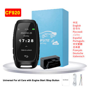 CF920 LCD Display Smart Remote Car Key: A Multi-Brand Solution
