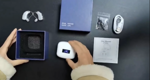 Hearing Aids Intelligent Denoise Charging Case For People With Hearing Loss