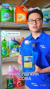 Nước rửa kính ô tô Cô Ba 2.5L - Tầm nhìn hoàn hảo hành trình an toàn