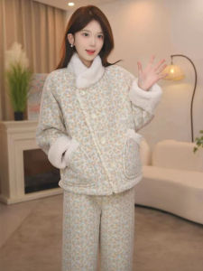 SHIMO | Fleece Thickened Winter Pajama Set