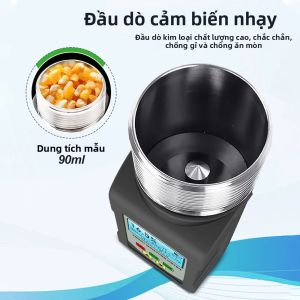 Máy Đo Độ Ẩm Hạt Thông Minh Máy Đo Độ Ẩm Máy Đo Độ Ẩm Cho Hạt Cà Phê Lúa Mì Đậu Phộng Màn Hình Kỹ Thuật Số Máy Dò Độ Ẩm Máy Phân Tích