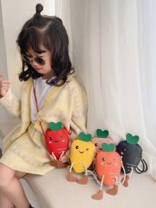 Túi Đeo Chéo Hoạt Hình Dễ Thương Cho Trẻ Em Túi Đeo Vai Mini Cho Bé Gái Túi Đeo Chéo Công Chúa Thời Trang Cho Bé Gái Túi Đựng Rau Củ Quả