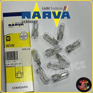 NARVA Germany 24V 5W /W5W Bulb = 1pc /171973000 /W2.1x9.5d/100% Genuine Ready #bulb4090 #indicator #24v #w5w led #w5w bulb