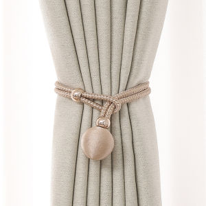Elegant European Style Curtain Tie Rope Accessories Gathered Curtain Sheer Curtain Storage Belt Curtain Buckle Ring Parts