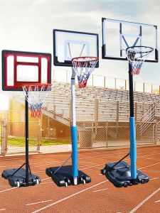 Outdoor Adults Basketball Stand For Home Kids Teenagers Movable Basket Outdoor Movable Backboard Basketball Hoop