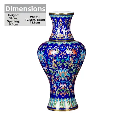 High-end Luxury Retro Jingdezhen Ceramic Vase