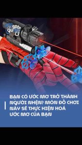 Găng Tay Siêu Nhân Spider Man Người Nhện Bắn Tơ Độc Đáo Siêu Hot Cho Bé - Quà Tặng Sinh Nhật - Hot Trend