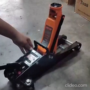 Low Profile Floor Jack 2.5 Ton 85mm - 380mm Hydraulic Jack Heavy Duty Repair Tools Car Jet Kereta kereta Black / Orange