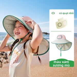 Kocotree | Mũ Nón Chống Nắng Cho Trẻ Em Có Quạt