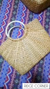 Bangkuan bag Seagrass bag native bag bangkwan eco friendly top handle wooden handle aesthetic abaca