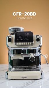 Cafeler Mesin Kopi Espresso 2 Boiler Coffee Maker Smart Screen Kontrol