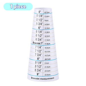 NIUPIKA Bracelet Mandrel And Bracelets Sizer Measuring Tool Wrist Size Measurement For Jewelry Necklace Stainless Ring Sizer