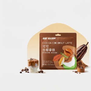 NANGUO | Cocoa Fresh Coconut Latte Instant Coffee Powder