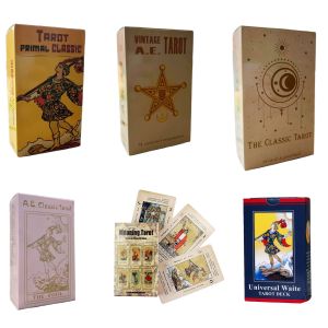 The Classic Tarot Cards Deck 78Pcs For Easy Beginners Fate Fortune Telling Party Tabletop Board Game Toy