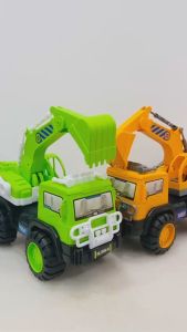 [CLIP THẬT - SIÊU TO] Đồ chơi Xe xúc cát Xe công trình Xe cần cẩu máy xúc lớn cho bé yêu mô hình xe Excavator 3696-1A