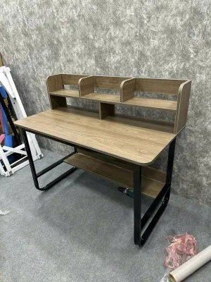 Bàn học sinh gỗ MDF kèm kệ để sách