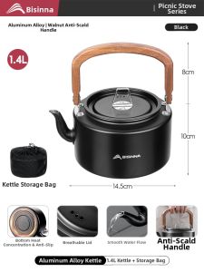 BSWOLF | Portable Outdoor Water Boiling Kettle