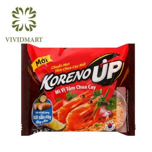 [GÓI LẺ] - PALDO - Mì KorenoUp Tôm Chua Cay Mì Koreno Up Tôm chua cay Mì Tôm chua cay KorenoUp Mì Koreno gói (67g/gói)