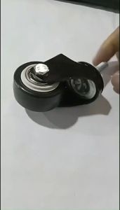 E.B. PVC Wheel Swivel Caster Wheel 1.5" Brake Wheel Trolley Silent Wheels