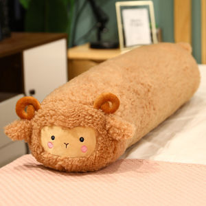 Alpaca Pillow Doll Plush Toys Long Sleeping Pillow Ragdoll Leg-Supporting Pillow Sheep Doll Birthday Gift