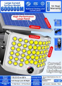 Maiyu | Solar Outdoor High-Power Strong Light Waterproof Garden Lamp